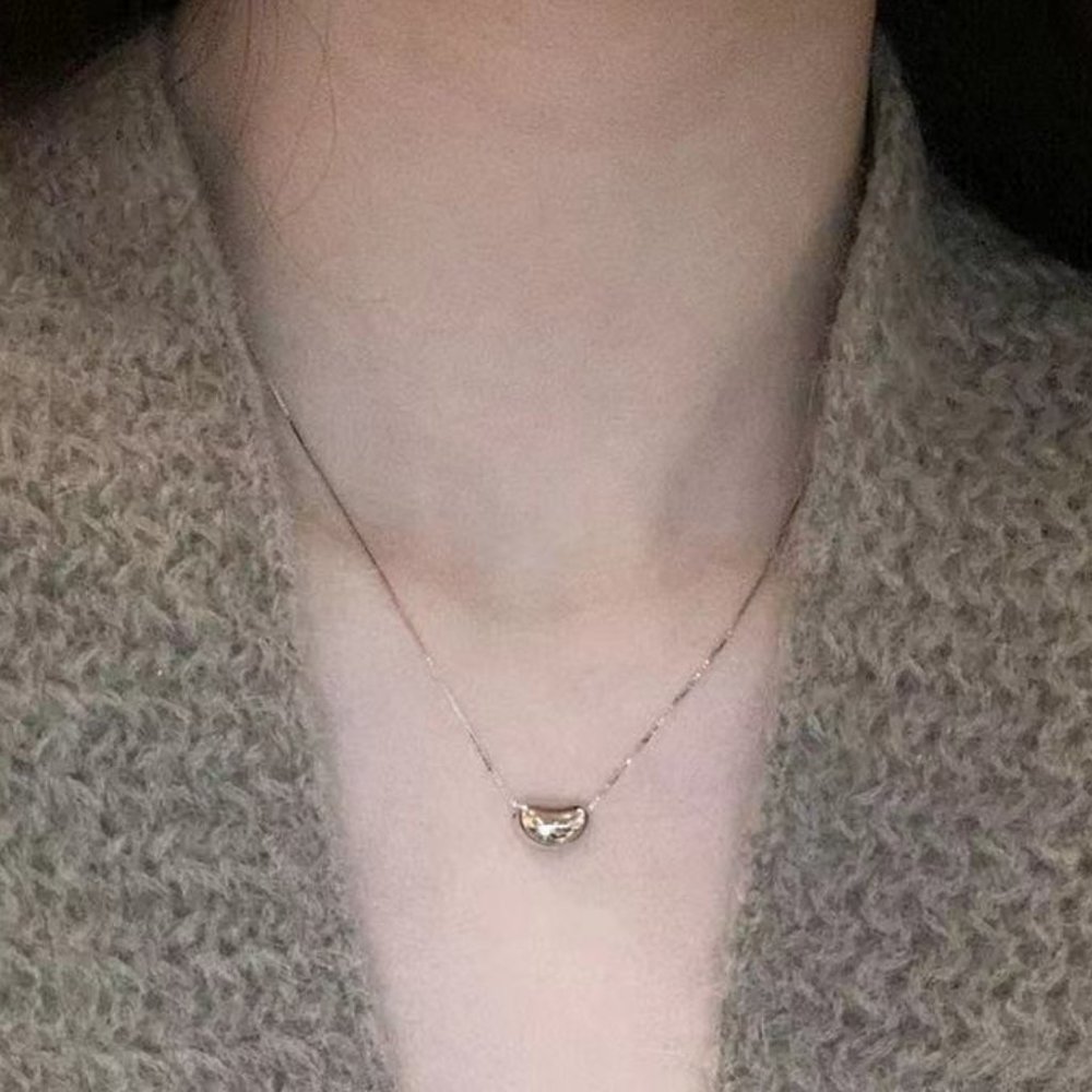 💙Golden/Silver Lucky Bean Necklaces - Picture 12 of 15